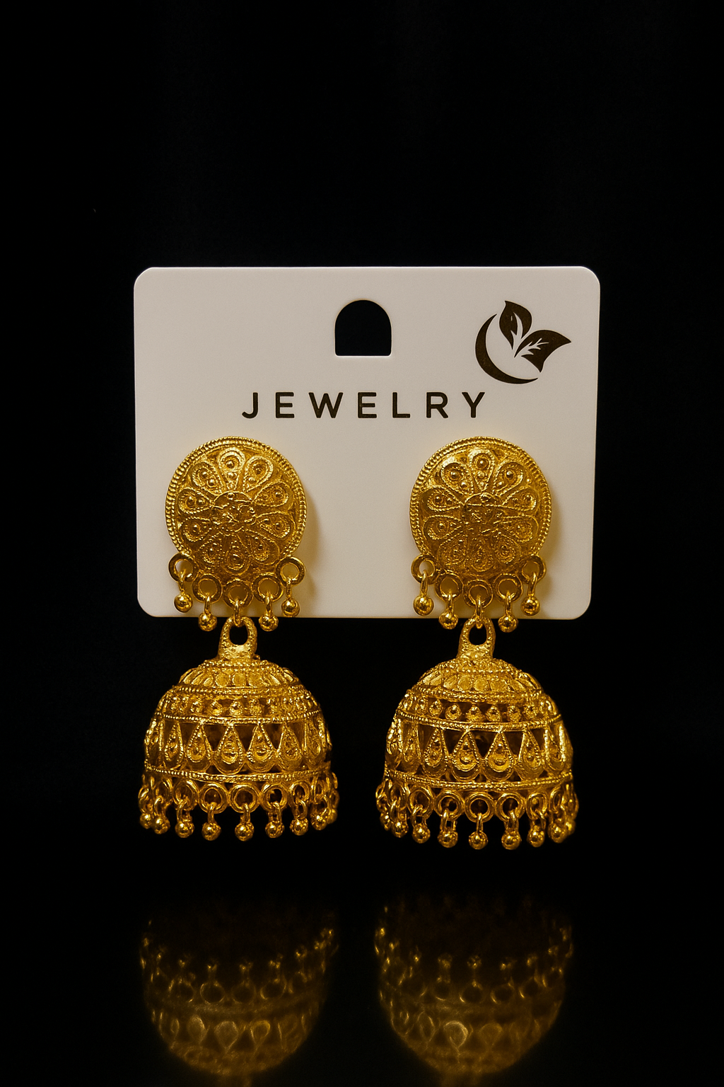 Gold & Silver Jhumka Combo – Set of 2